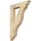 Ekena Millwork Funston Traditional Rough Sawn Bracket, Douglas Fir, 4"W x 24"D x 36"H BKT04X24X36FST01RDF - alternate 1